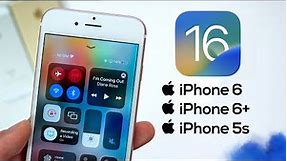 How to Update iOS 12.5 to iOS 15 or 16 || Install iOS 16 on iPhone 5s & 6, 6 Plus