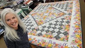 I LOVE THIS "DECOUPAGE" QUILT PATTERN!