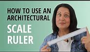How To Use An Architectural Scale Ruler (Metric)