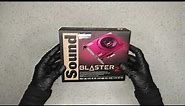 Unboxing Creative Sound Blaster Z SE Red Inner PCI-e Sound Card. Best Audio Card Ever?