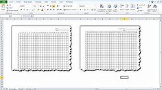 Make Graph Paper in Excel