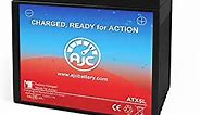 AJC Battery Compatible with Polaris Outlaw 50CC ATV Battery (2004-2016)