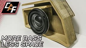 STACK Subwoofer Box Layered - How to - CarAudioFabrication