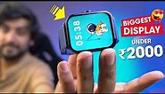 Super *LARGE DISPLAY* Calling Smartwatch Under ₹2000 Rs. ⚡️ Fire-boltt ETERNO Smartwatch Review!
