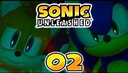 Sonic Unleashed Playthrough Part 2 RESTORING THE CHAOS EMERALD Gameplay Walkthrough