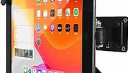 Tablet Wall Mount Holder with Lock and Key, Rotate Design Arbitrary Adjustment,Multi Angle,Bracket for Most 8 to 10.4 Inch,and for iPad Air &10.2,10.9,Pro 11 Galaxy tab,and More (Black)