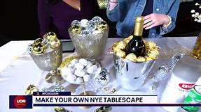 Setting the ultimate New Year's Eve tablescape