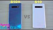 Samsung Galaxy S10 Plus vs S10 SpeedTest and Camera Comparison