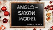 Anglo Saxon Model ( Easy explanation हिंदी मे)|| corporate governance || M.com ||MBA|| NEERU DHAMA