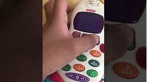 2002 Fisher Price Laugh & Learn toy cell phone