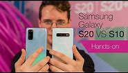 Samsung Galaxy S20 vs S10 comparison