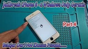 Cara Paling Mudah Jailbreak Iphone 6 - x Suport ios 12 -17 Windows only Geratis Tanpa Ribet