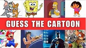 Guess the "60 CARTOON CHARACTERS" QUIZ! | Trivia/Challenge