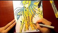 [Saint Seiya] Camus Aquarius Gold Saint Drawing