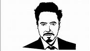 Draw Iron Man Face using 3 lines of python code