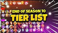 SMITE TIER LIST: WHAT TO PLAY END OF SEASON 10