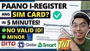 PAANO MAG REGISTER NG SIM CARD 2023? SIM CARD REGISTRATION: HOW TO REGISTER?