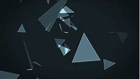 #2 Free Abstract Triangles Background Loop HD