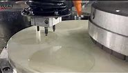 Sapphire wafer high speed thinning , lapping process display