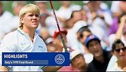 John Daly's Winning Final Round | 1991 | PGA Championship