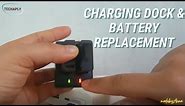 How To Change Action Camera Battery & Charging Dock Tutorials