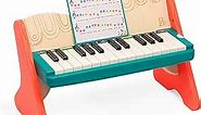 B. toys – Toy Piano – Wooden Piano For Toddlers, Kids – Color-Coded Keys – Songbook Included – 3 Years + – Mini Maestro