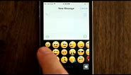 Big Emoji Keyboard setup for iPhone iOS8