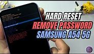 How to Hard Reset Samsung Galaxy A54 5G | Removing Password Unlock