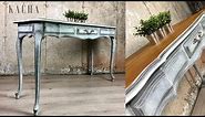 French Provincial Console Table Makeover w Chalk Paint