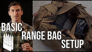Basics of Range Bags (What to bring to the range)