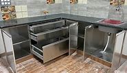 Orcher Stainless Steel Modular Kitchen - 1