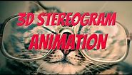 Amazing animated 3D Stereogram / Magic Eye