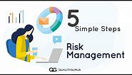 Risk Management for Managers - 5 Simple Steps