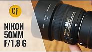 Nikon AF-S 50mm f/1.8 G lens review with samples (Full-frame & APS-C)