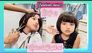 Apple cut hairstyles for baby girl |baby cut for cute girls |beautician course day 65