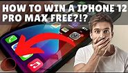 How to win an iPhone 12 Pro Max for free | Win a mobile phone | Win an Apple | Updated March 2021
