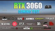 RTX 3060 : Test in 20 Games in Late 2023 - RTX 3060 Gaming