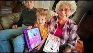 Adley Surprises Grandma with an iPad (sshhhhhh its a secret)