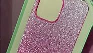 Glitzy Pink Swarovski Phone Case ✨ #iphone14 #iphonecase