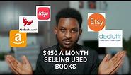 Here's 5 Platforms That Make It Simple to Sell Used Books Online