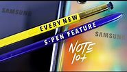 Samsung Galaxy Note 10/10+: Every New S Pen Feature!