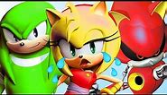 Color Changing Knuckles Sonic Boom Action Figure Collectibles