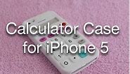 Calculator Case for iPhone 5