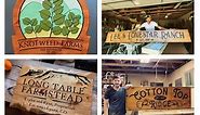 Farm Signs | Custom Wood Signs | Fat Bison Workshop