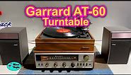 Turntable tocadiscos tornamesas Garrard AT-60