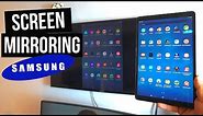 How to Screen Mirror Samsung Tablet to Samsung TV (Wirelessly, 100% Free) 2021