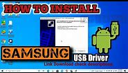 How To Install Samsung USB Driver on Windows for Odin Flash Tool