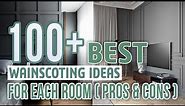 100+ Best Wainscoting Ideas for Each Room ( Pros & Cons )