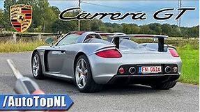 PORSCHE CARRERA GT | REVIEW on AUTOBAHN [NO SPEED LIMIT] by AutoTopNL