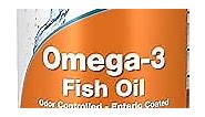 NOW Supplements, Omega-3 180 EPA / 120 DHA, Enteric Coated, Cardiovascular Support*, 180 Softgels